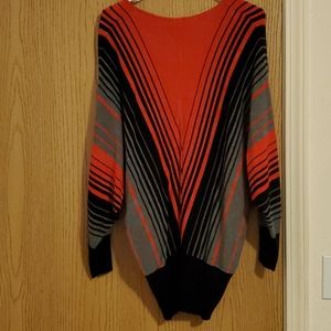 Venus VNeck Striped Sweater